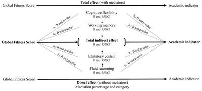 Substantial parallel mediation contribution by cognitive domains in the relationship between adolescents’ physical fitness and academic achievements: the Cogni-Action Project